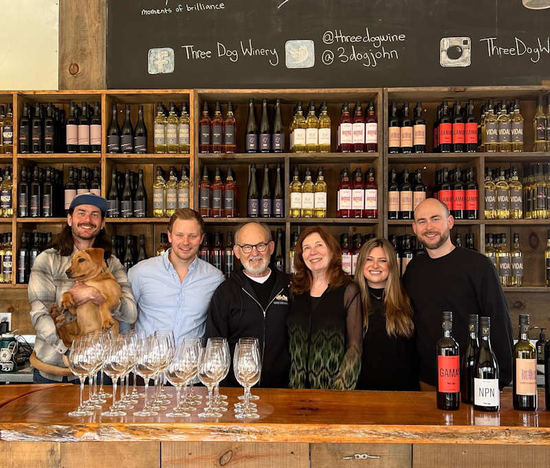 Three Dog Winery Rytwimski family